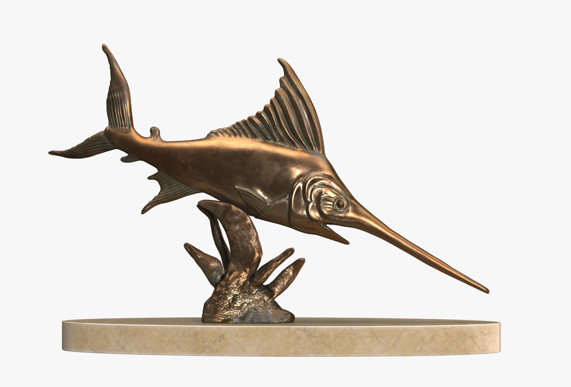 Swordfish Sculpture