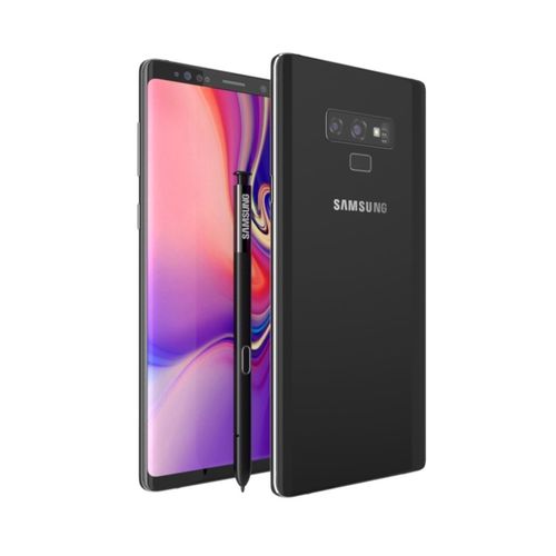 Samsung Galaxy Note 9 Midnight Black 3D model CGTrader