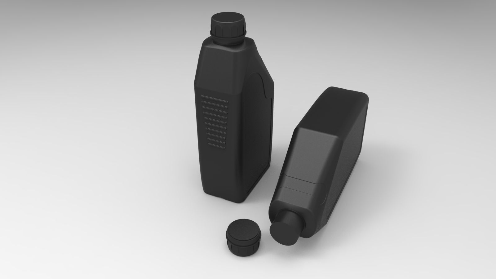 Oil Bottle Free 3D model