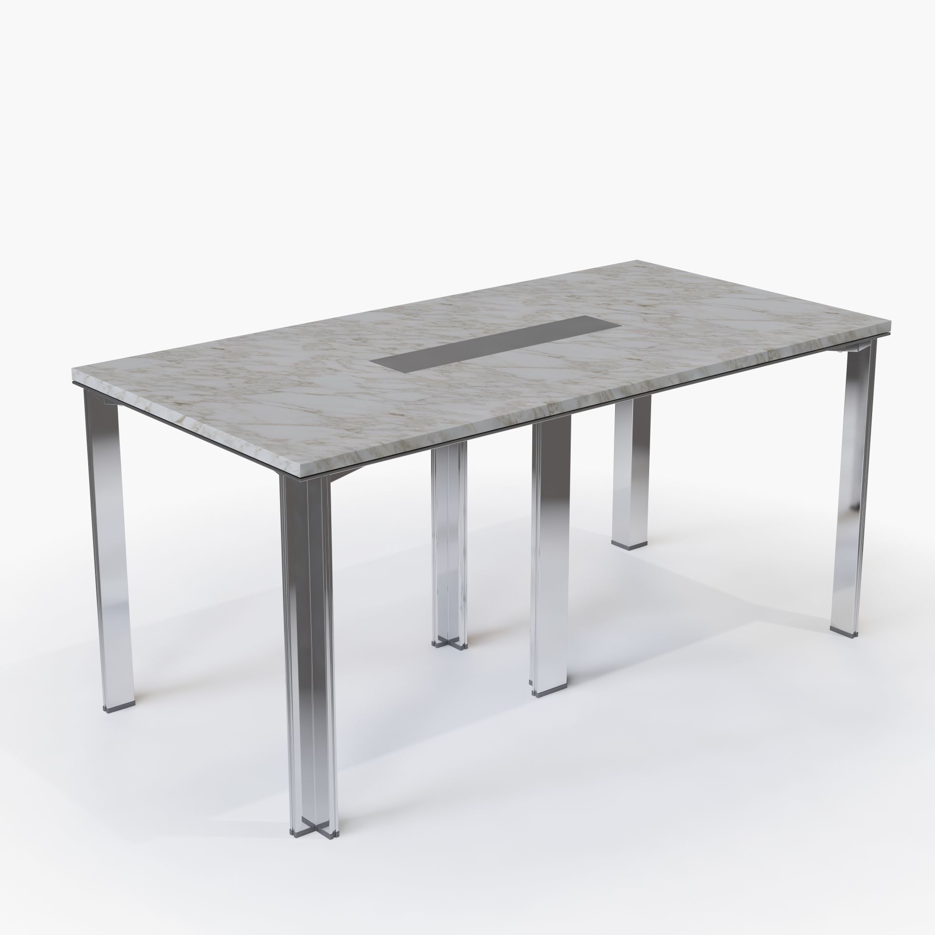 Knoll LSM Conference Table 3D model CGTrader