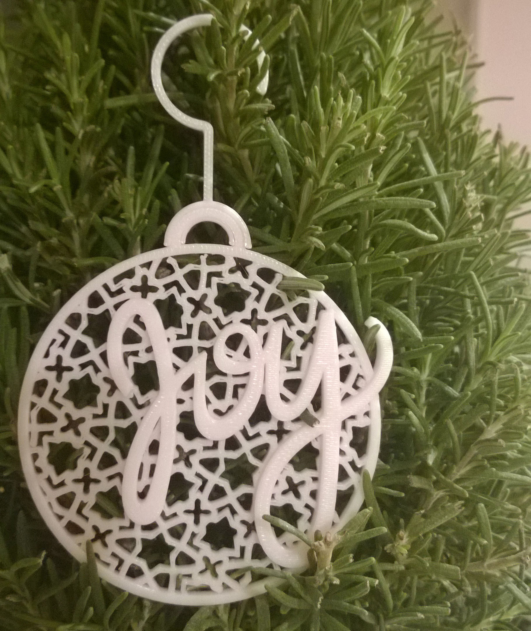 027a - Ornament - Joy Geometric -