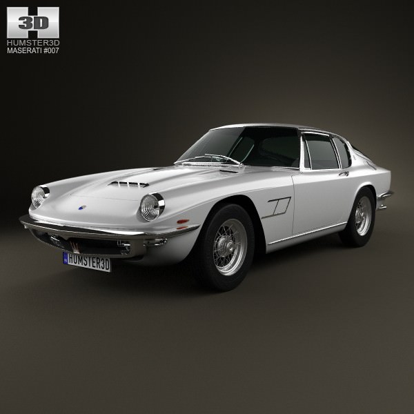 Maserati Mistral 1970 3D model