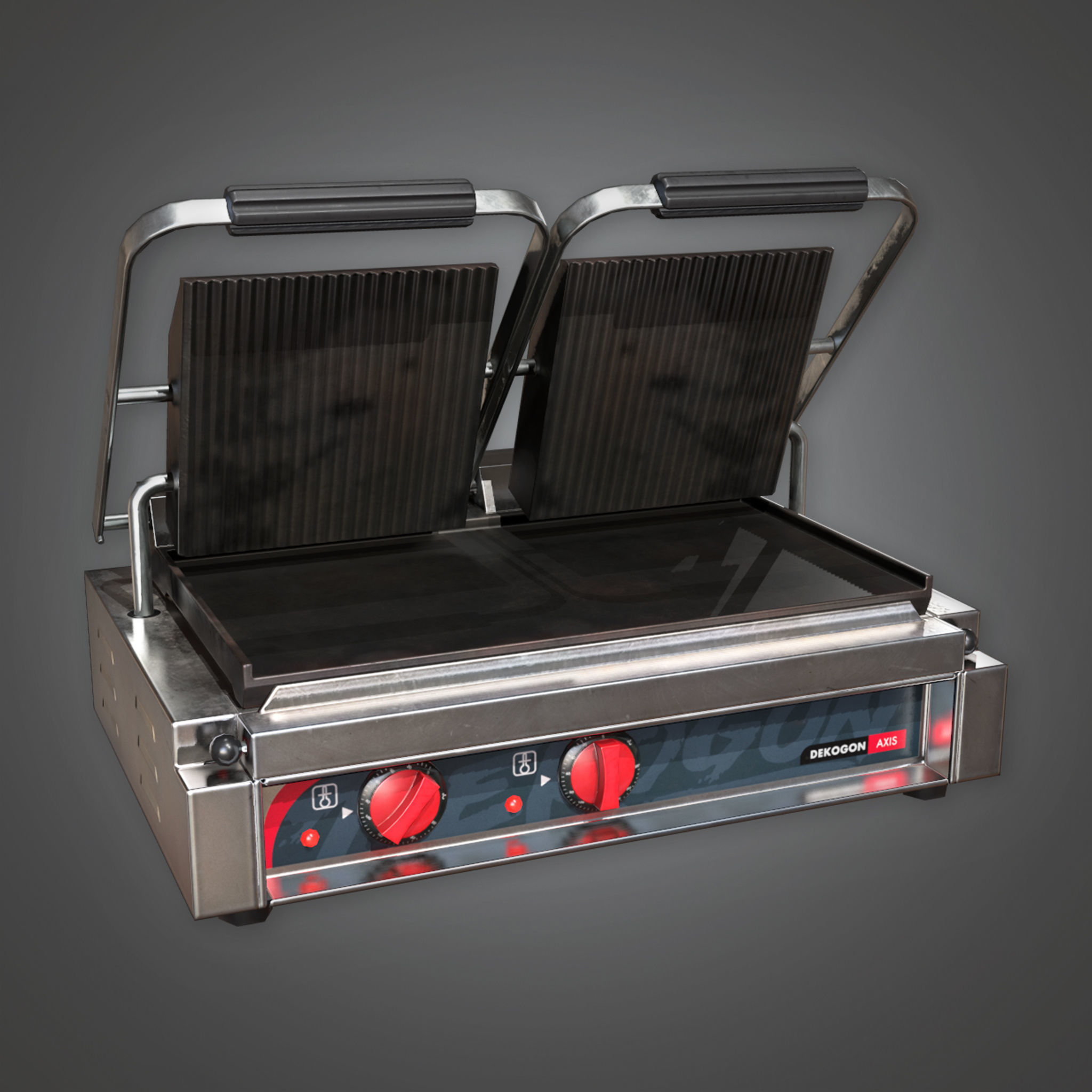 KTC - Double Sandwich Panini Press - PBR Game Ready
