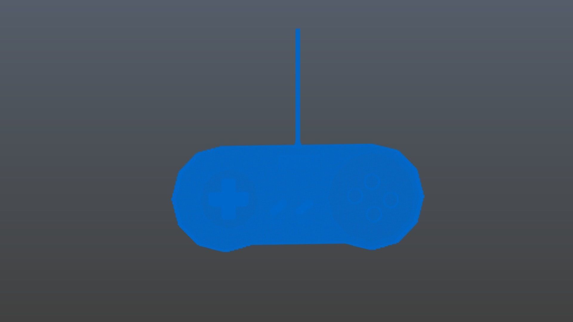 Game Controller voxel 3D model | CGTrader