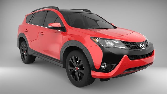 Toyota Rav4 2016 Model Cgtrader Toyota Rav4 2016 Model Max Obj Mtl S