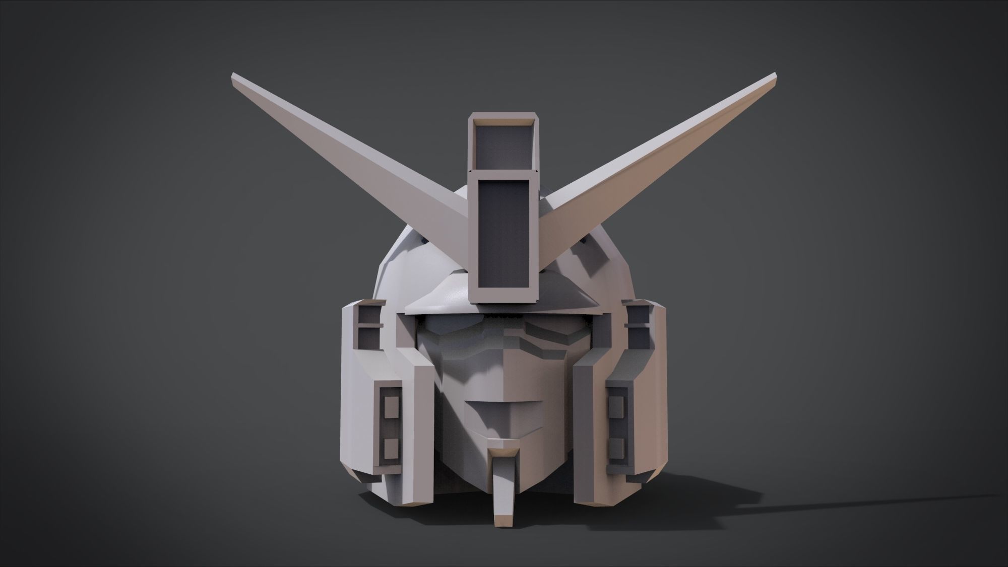 Psyco Gundam Head 3D print model