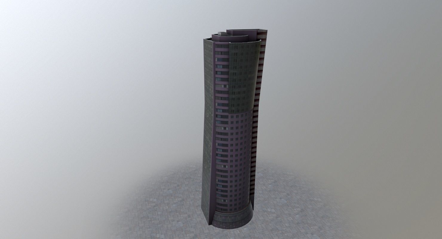 Moscow Grand Park Low-poly 3D model