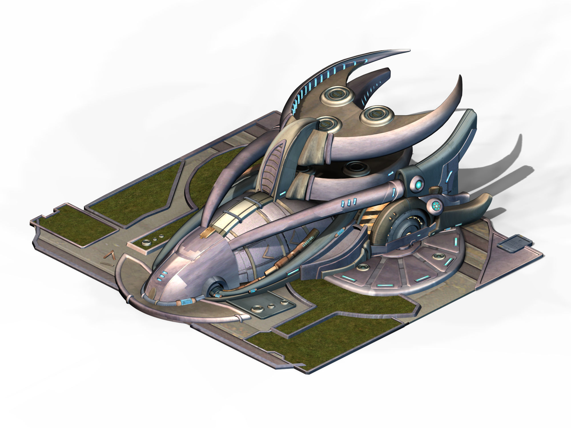 Building - Fleet - Research Laboratory 03 3D model