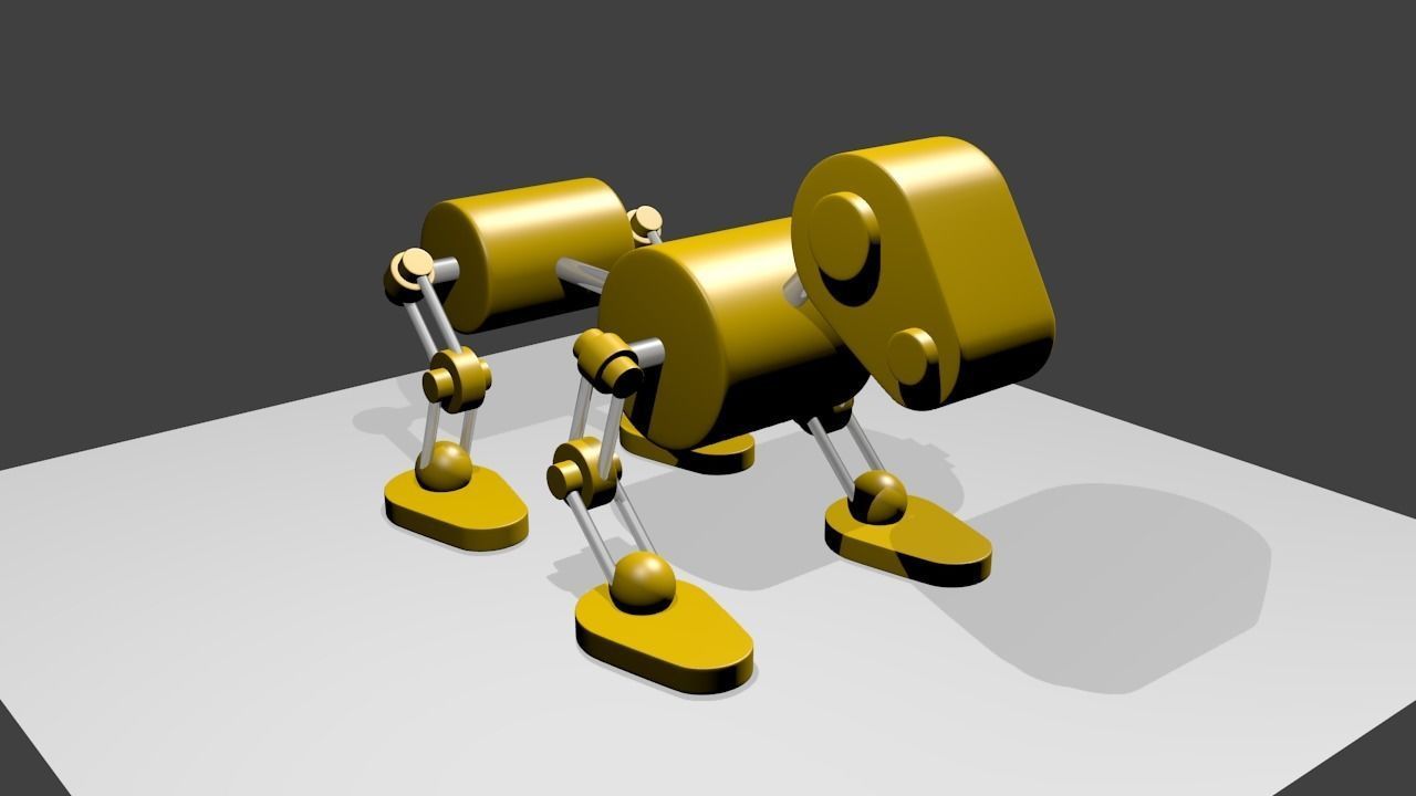 dog-robot 3D model