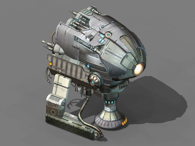 Guardian Battery 01 3D model CGTrader