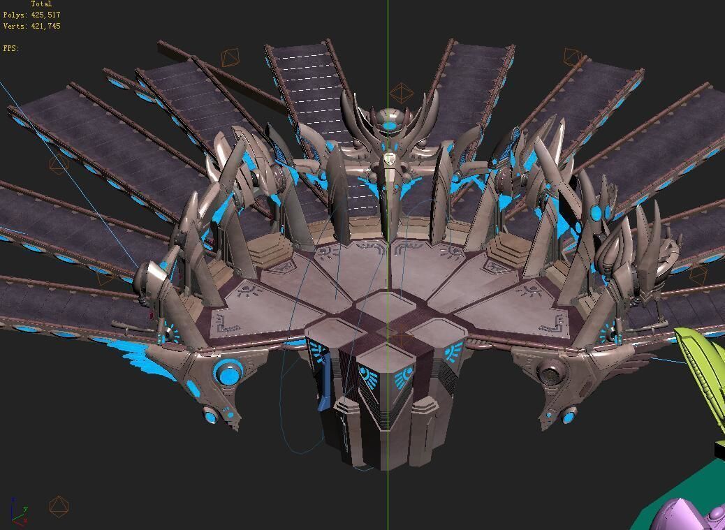 Tian guan -Admission-Door 01 3D model