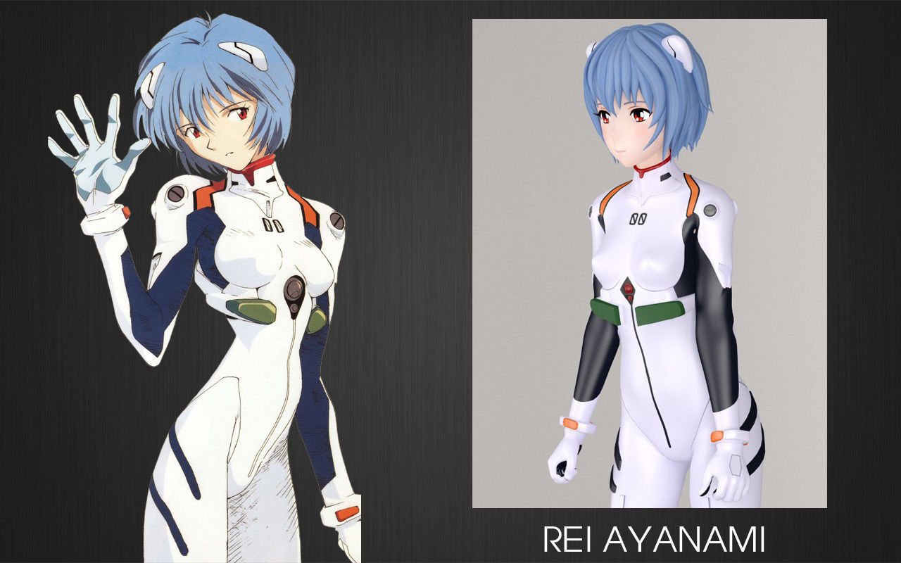 Anime girls collection 3D model_41