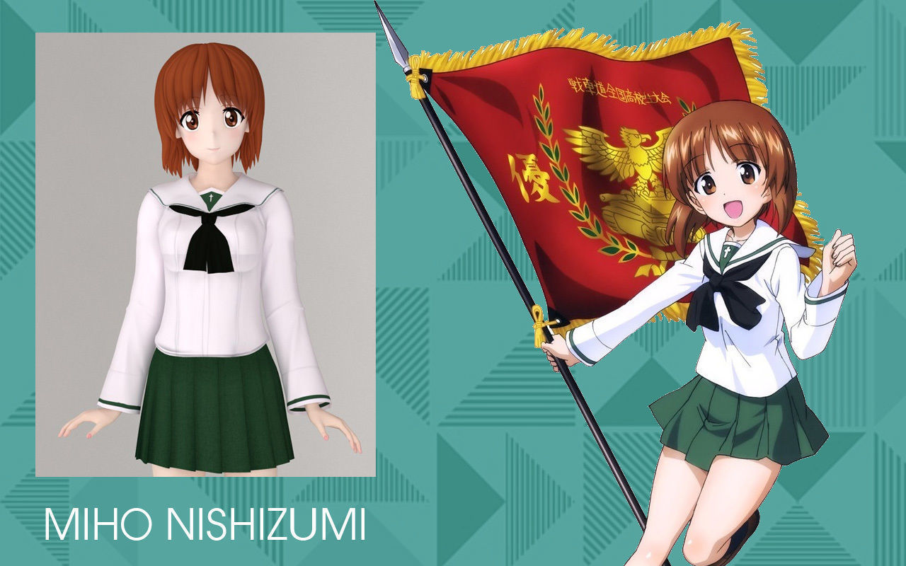 Anime girls collection 3D model_38