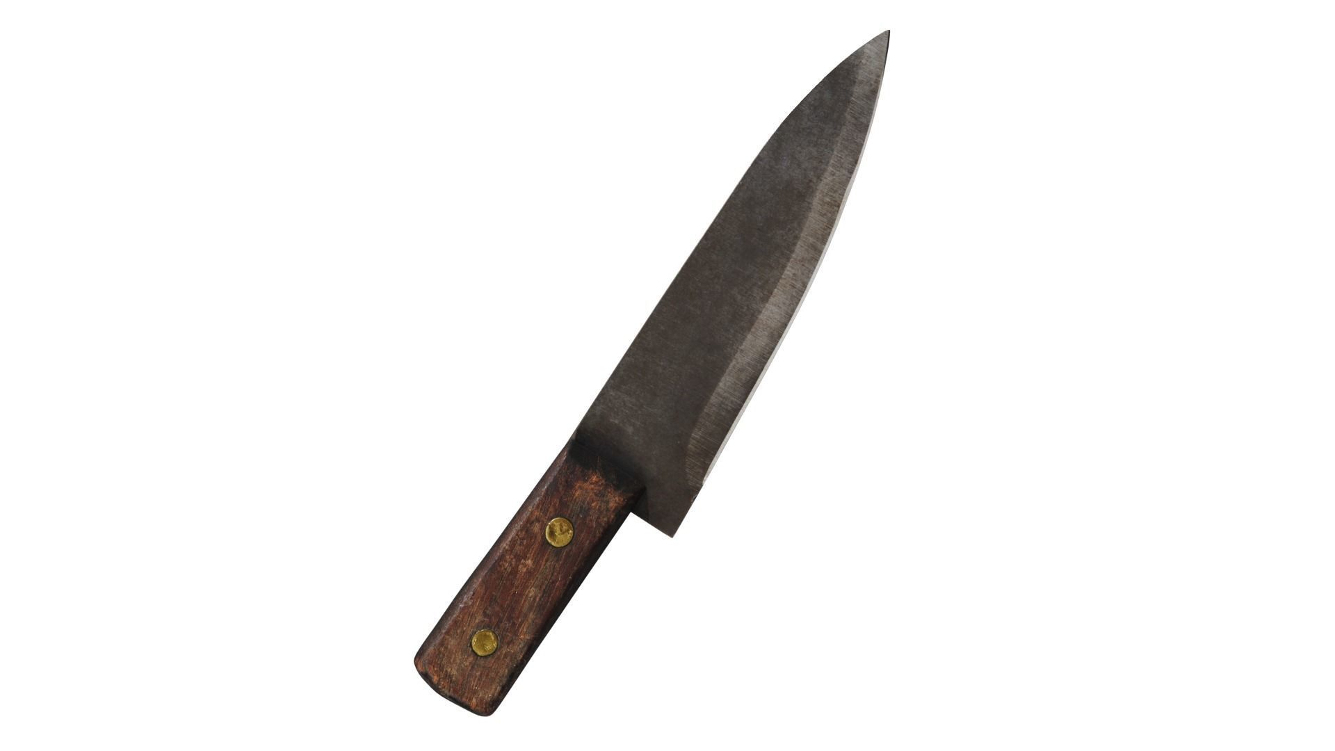 Realistic Kitchen Knife with PBR material
