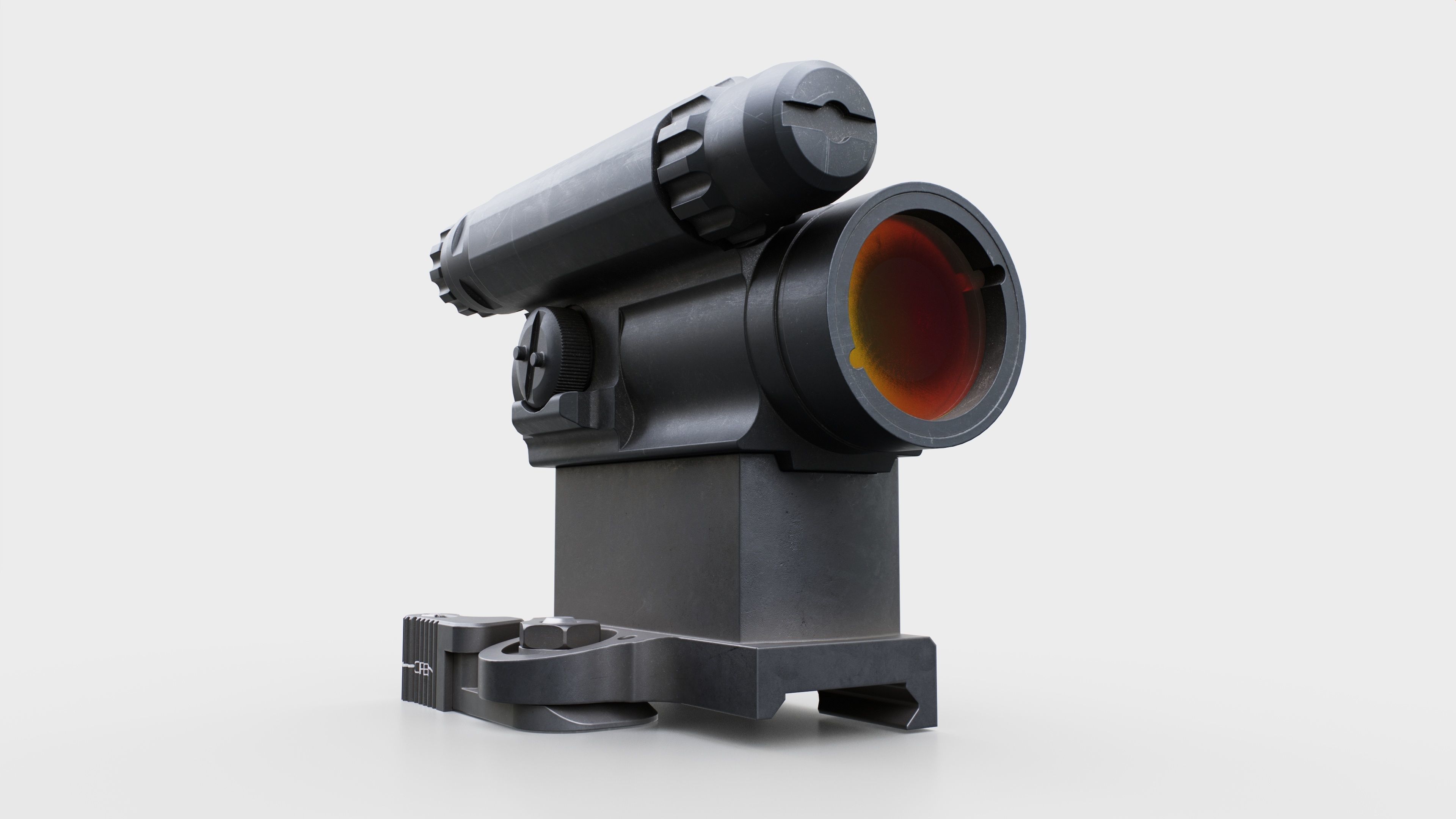 3D model Aimpoint CompM5 Red Dot Sight VR / AR / low-poly | CGTrader