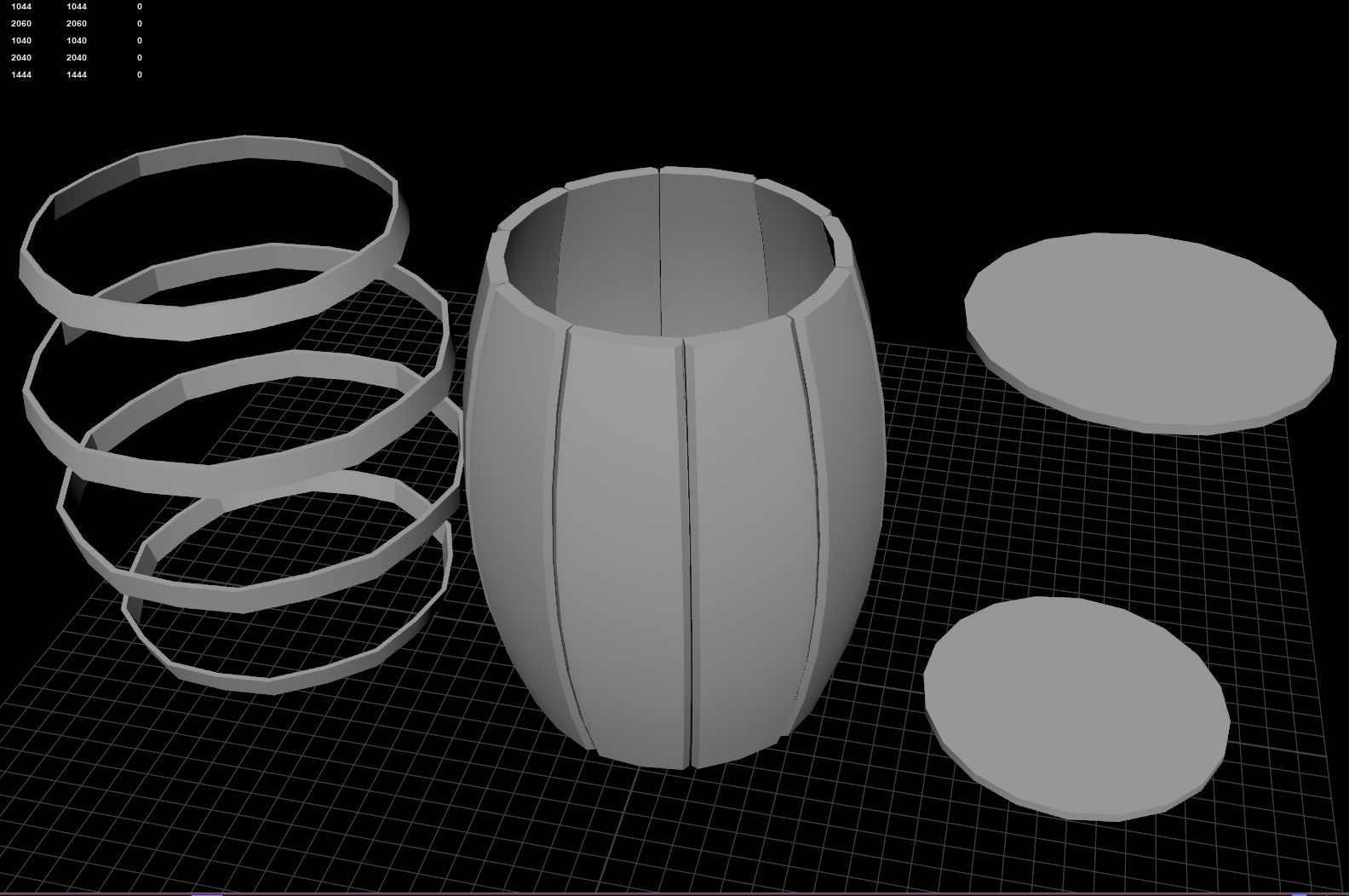 3D model Wooden Barrel - Game Ready - VR AR VR / AR / low-poly | CGTrader