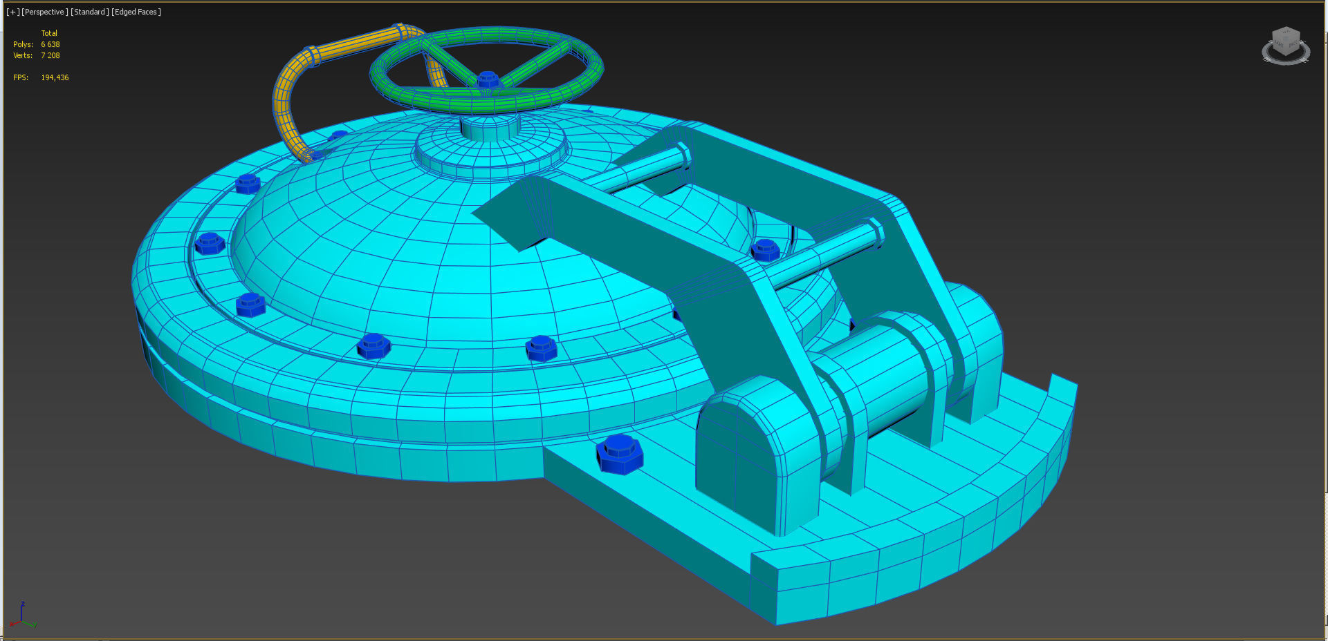 Hatch V1 3D model | CGTrader