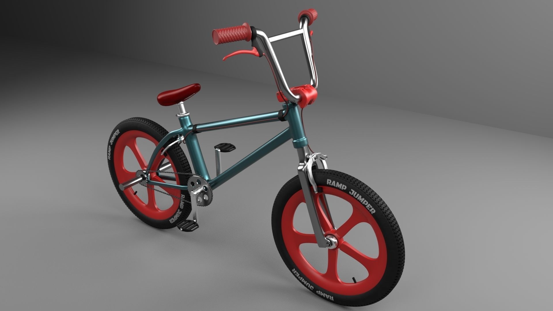 BMX Bike 3D model bike CGTrader