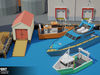 3D model Simple Port - Cartoon Assets VR / AR / low-poly | CGTrader