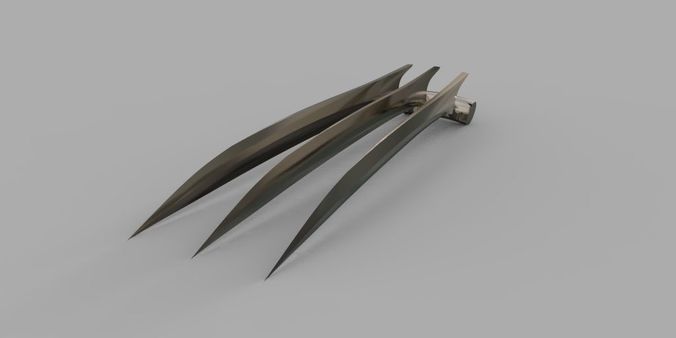 Wolverine Claws printable 3D model 3D printable | CGTrader