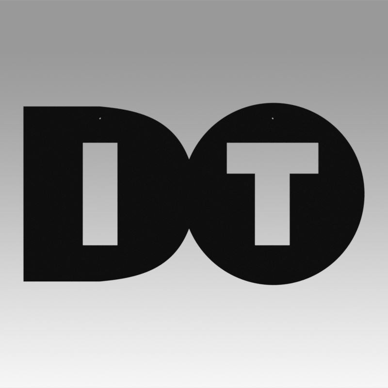 DOIT logo 3D model