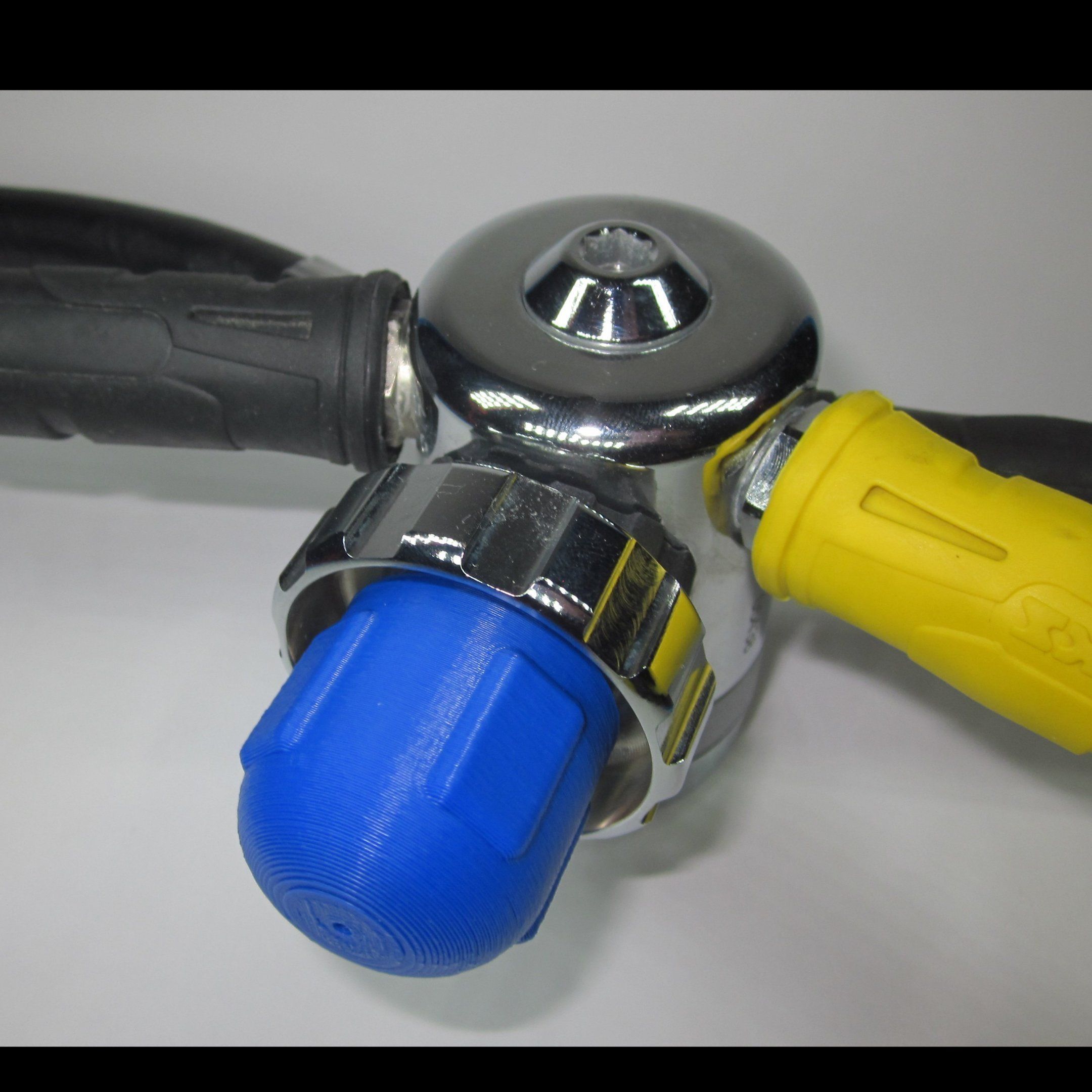 SCUBA DIN Regulator Dust Cap 03 3D model 3D printable CGTrader