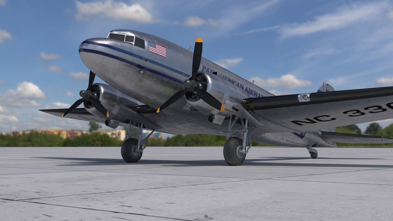DC-3 Pan American Airways System PBR