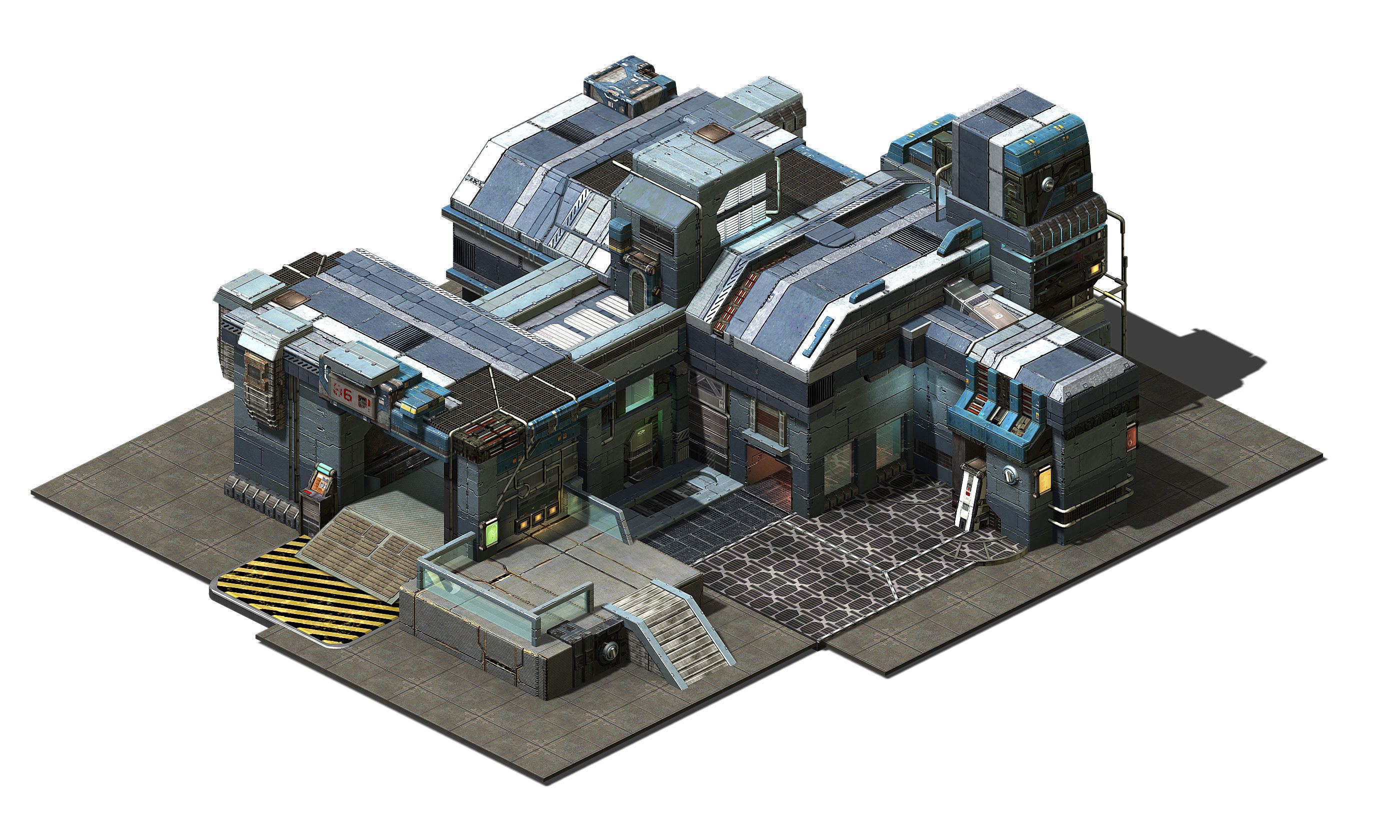 Heterogeneous - Building - Building B Building 01