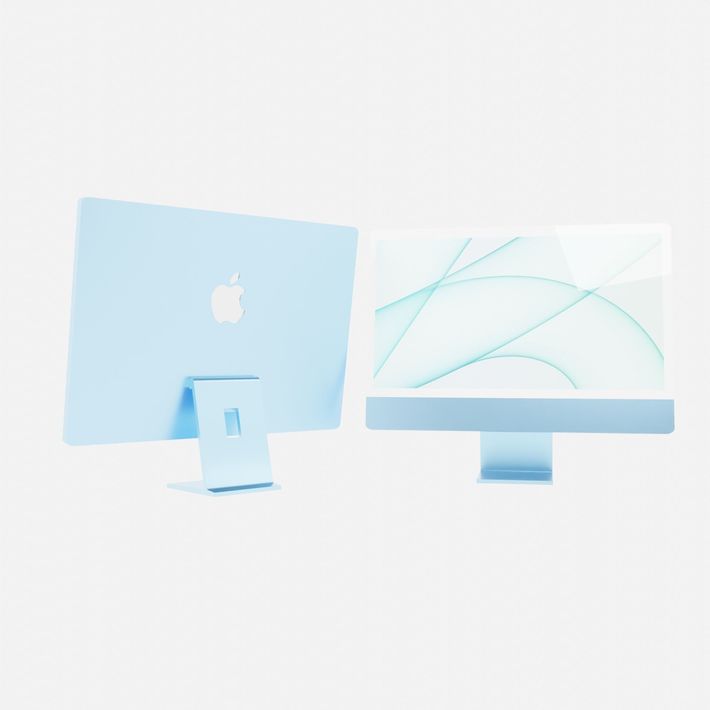 modeling 24 inch imac in blender