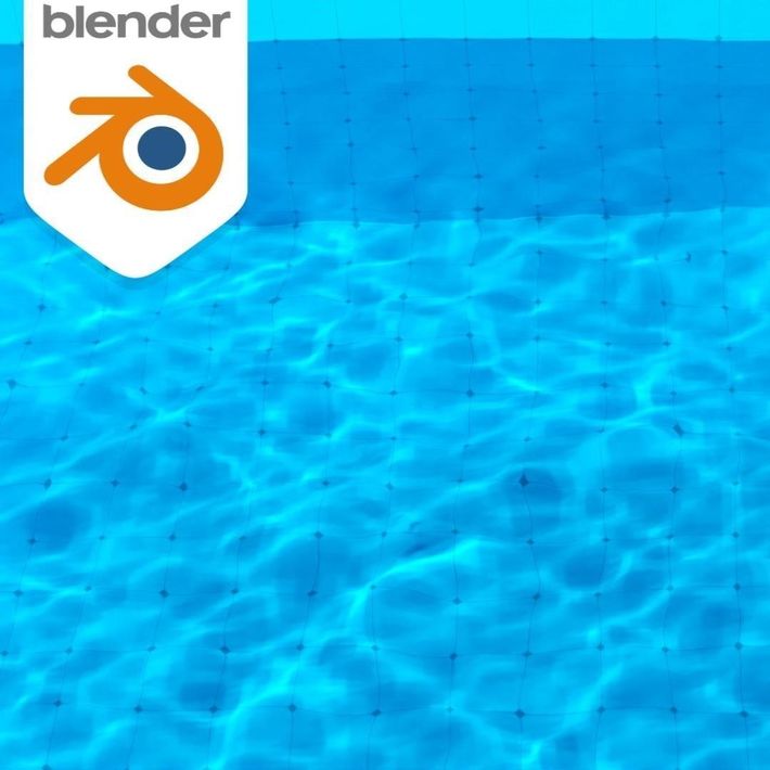 How to make a realistic swimming pool Blender 3.6 Tutorial