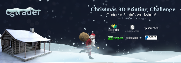 Christmas 3D Printing Challenge: Welcome To The North Pole