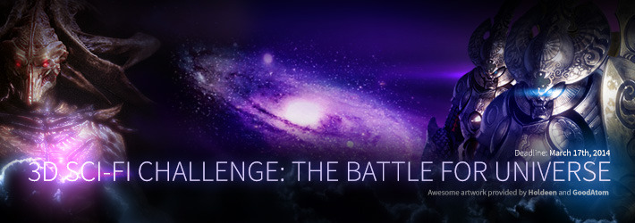 3D Sci-Fi Challenge: Extend The Universe