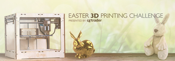 Easter 3D Printing Challenge: We found some eggs!