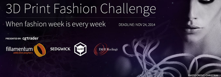 3D Print Fashion Challenge: When Fashion Week is Every Week