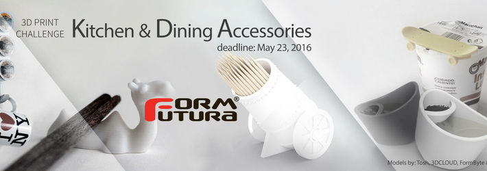 3D Printed Kitchen Accessories Challenge Winners