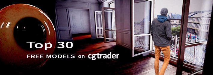 30 of The Best Free 3D Models on CGTrader