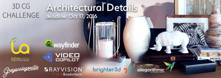 CG Architectural Details Challenge Wants YOU!