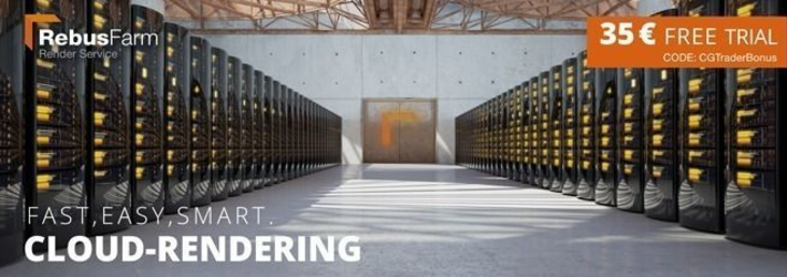 Efficient online rendering solutions from RebusFarm