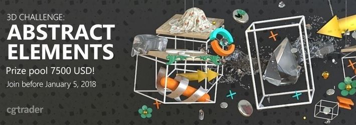 New 3D Challenge: Abstract Elements