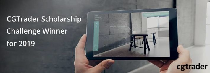 Winner Announced for 2019 CGTrader Scholarship Challenge!